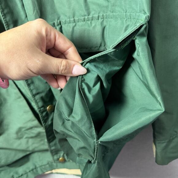 Woolrich Vintage Hooded Zip Front Utility Jacket Green - Picture 11 of 16